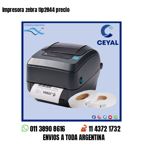 impresora zebra tlp2844 precio