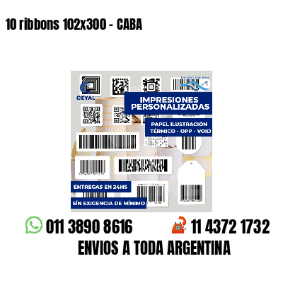 10 ribbons 102x300 - CABA