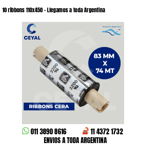 10 ribbons 110x450 - Llegamos a toda Argentina