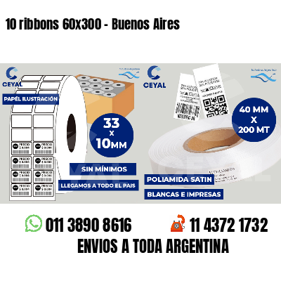 10 ribbons 60x300 - Buenos Aires