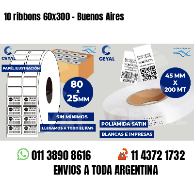 10 ribbons 60x300 - Buenos Aires