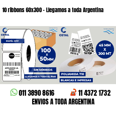 10 ribbons 60x300 - Llegamos a toda Argentina