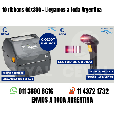 10 ribbons 60x300 - Llegamos a toda Argentina