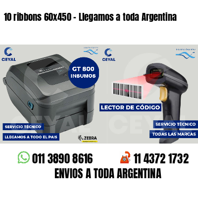 10 ribbons 60x450 - Llegamos a toda Argentina