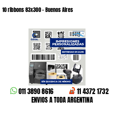 10 ribbons 83x300 - Buenos Aires