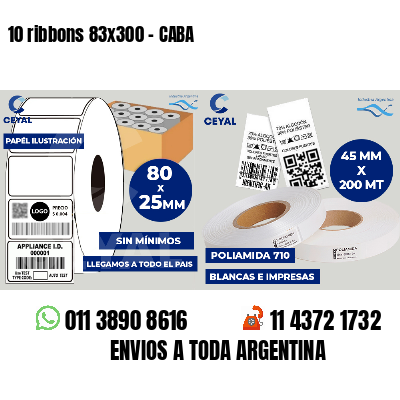 10 ribbons 83x300 - CABA