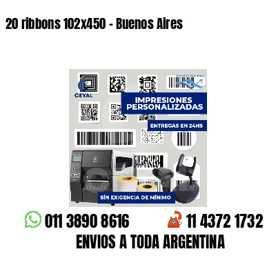 20 ribbons 102x450 - Buenos Aires