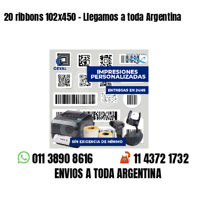 20 ribbons 102x450 - Llegamos a toda Argentina