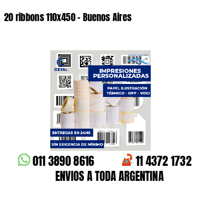 20 ribbons 110x450 - Buenos Aires