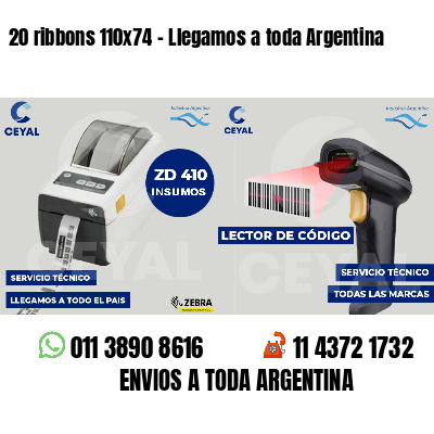 20 ribbons 110x74 - Llegamos a toda Argentina