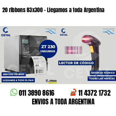 20 ribbons 83x300 - Llegamos a toda Argentina