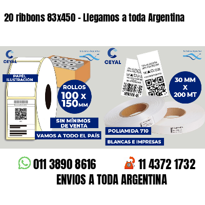 20 ribbons 83x450 - Llegamos a toda Argentina