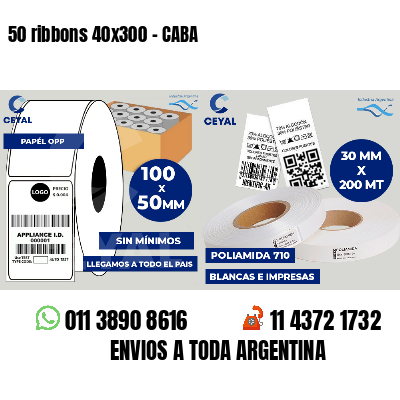 50 ribbons 40x300 - CABA