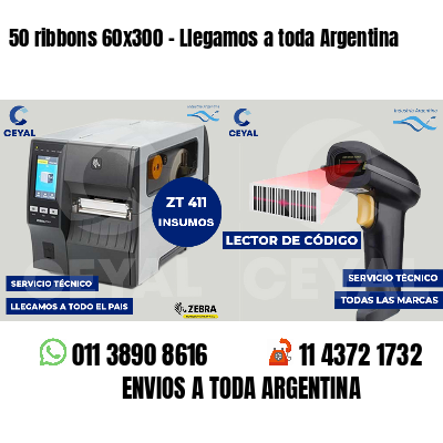 50 ribbons 60x300 - Llegamos a toda Argentina