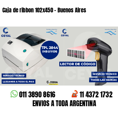 Caja de ribbon 102x450 - Buenos Aires