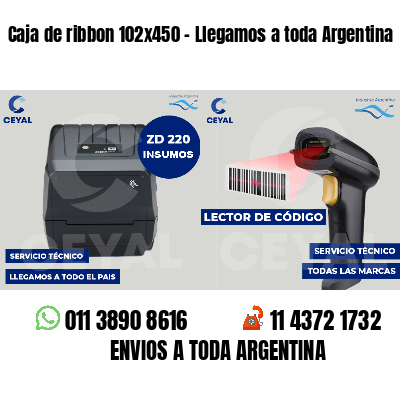 Caja de ribbon 102x450 - Llegamos a toda Argentina