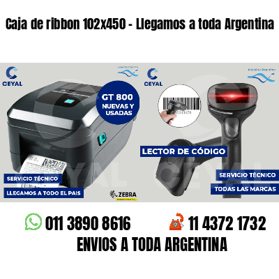 Caja de ribbon 102x450 - Llegamos a toda Argentina