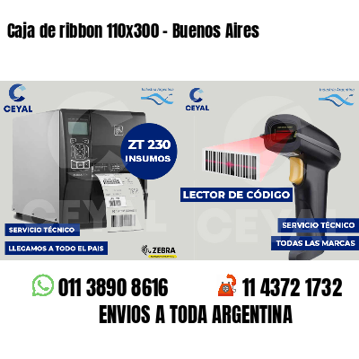 Caja de ribbon 110x300 - Buenos Aires