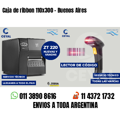 Caja de ribbon 110x300 - Buenos Aires