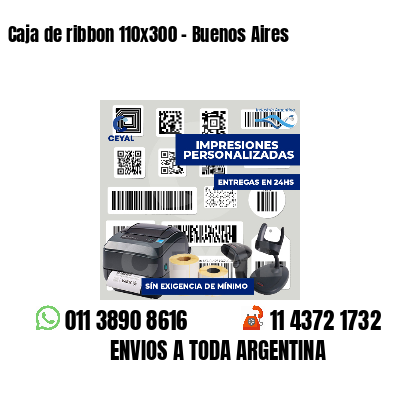 Caja de ribbon 110x300 - Buenos Aires