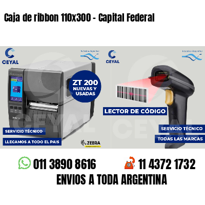 Caja de ribbon 110x300 - Capital Federal