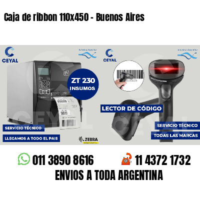 Caja de ribbon 110x450 - Buenos Aires