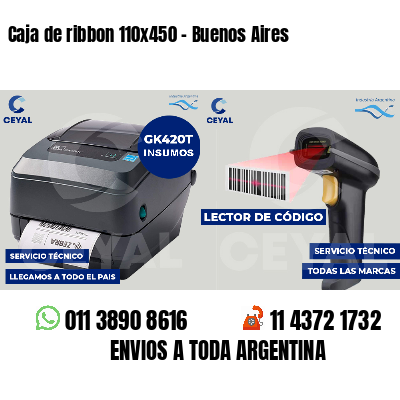 Caja de ribbon 110x450 - Buenos Aires