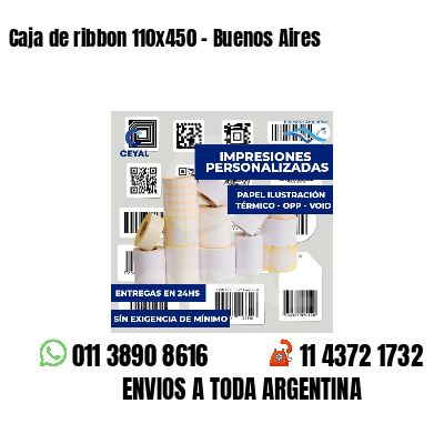 Caja de ribbon 110x450 - Buenos Aires