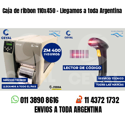 Caja de ribbon 110x450 - Llegamos a toda Argentina