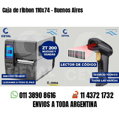 Caja de ribbon 110x74 - Buenos Aires