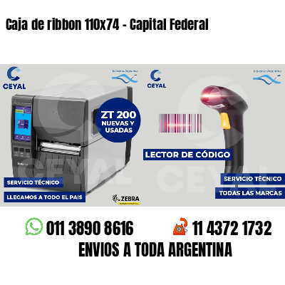 Caja de ribbon 110x74 - Capital Federal