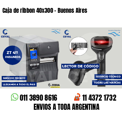 Caja de ribbon 40x300 - Buenos Aires