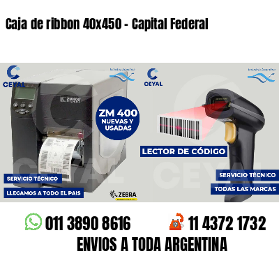 Caja de ribbon 40x450 - Capital Federal