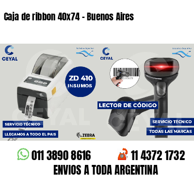 Caja de ribbon 40x74 - Buenos Aires