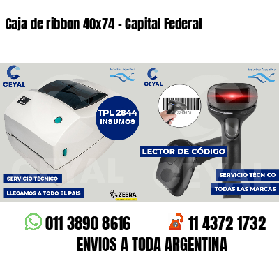 Caja de ribbon 40x74 - Capital Federal