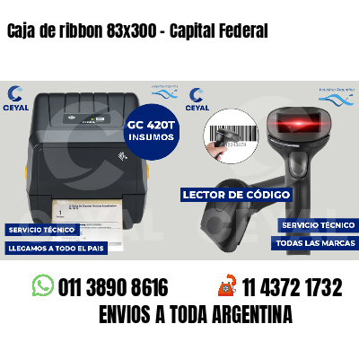 Caja de ribbon 83x300 - Capital Federal