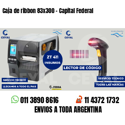 Caja de ribbon 83x300 - Capital Federal