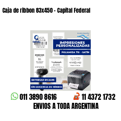 Caja de ribbon 83x450 - Capital Federal