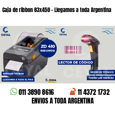 Caja de ribbon 83x450 - Llegamos a toda Argentina