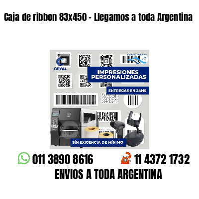 Caja de ribbon 83x450 - Llegamos a toda Argentina