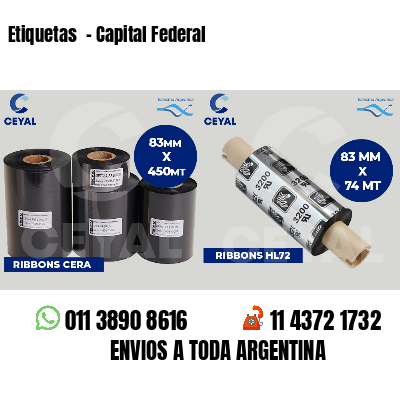 Etiquetas  - Capital Federal