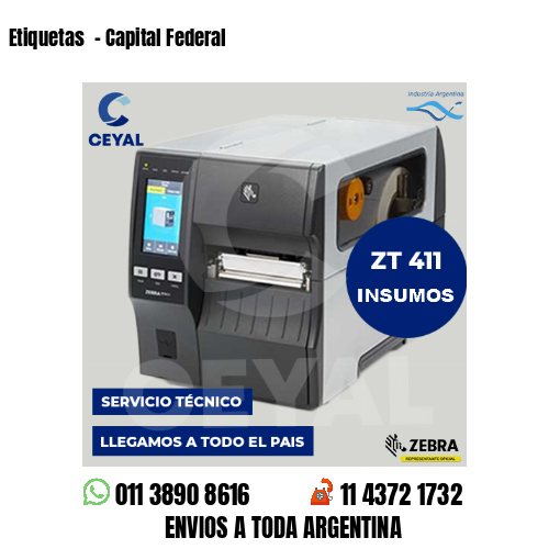 Etiquetas  - Capital Federal