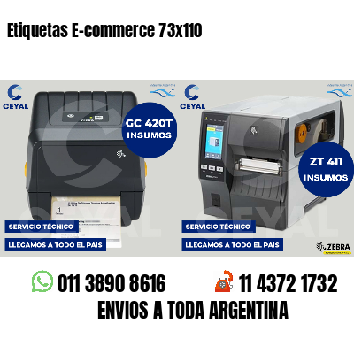 Etiquetas E-commerce 73x110