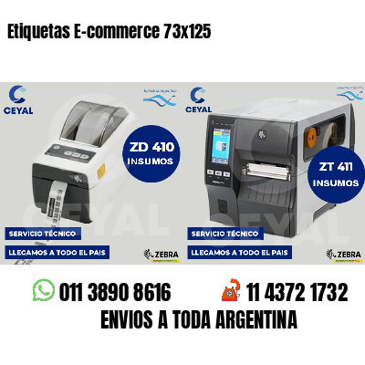 Etiquetas E-commerce 73x125