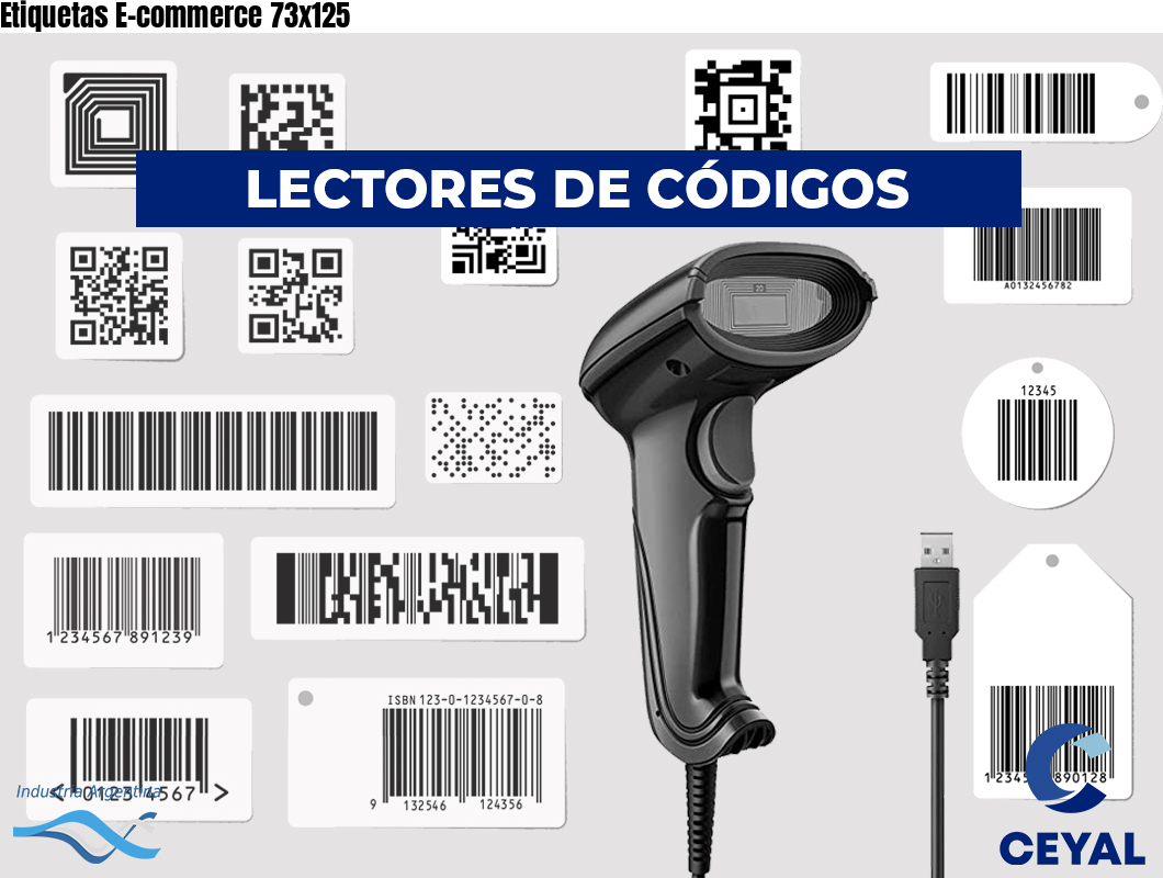 Etiquetas E-commerce 73x125