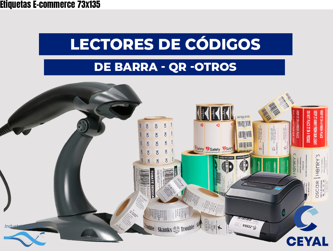 Etiquetas E-commerce 73x135