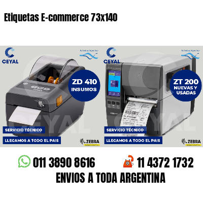 Etiquetas E-commerce 73x140