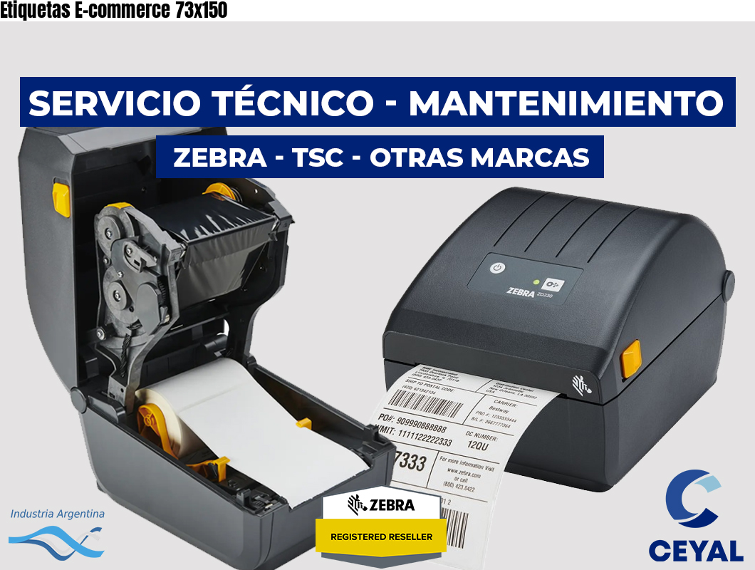 Etiquetas E-commerce 73×150