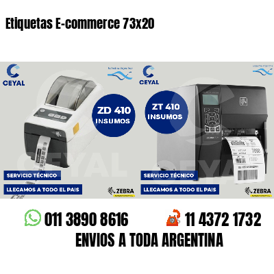 Etiquetas E-commerce 73x20