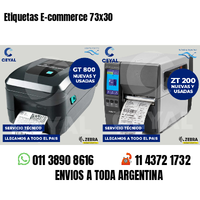 Etiquetas E-commerce 73x30